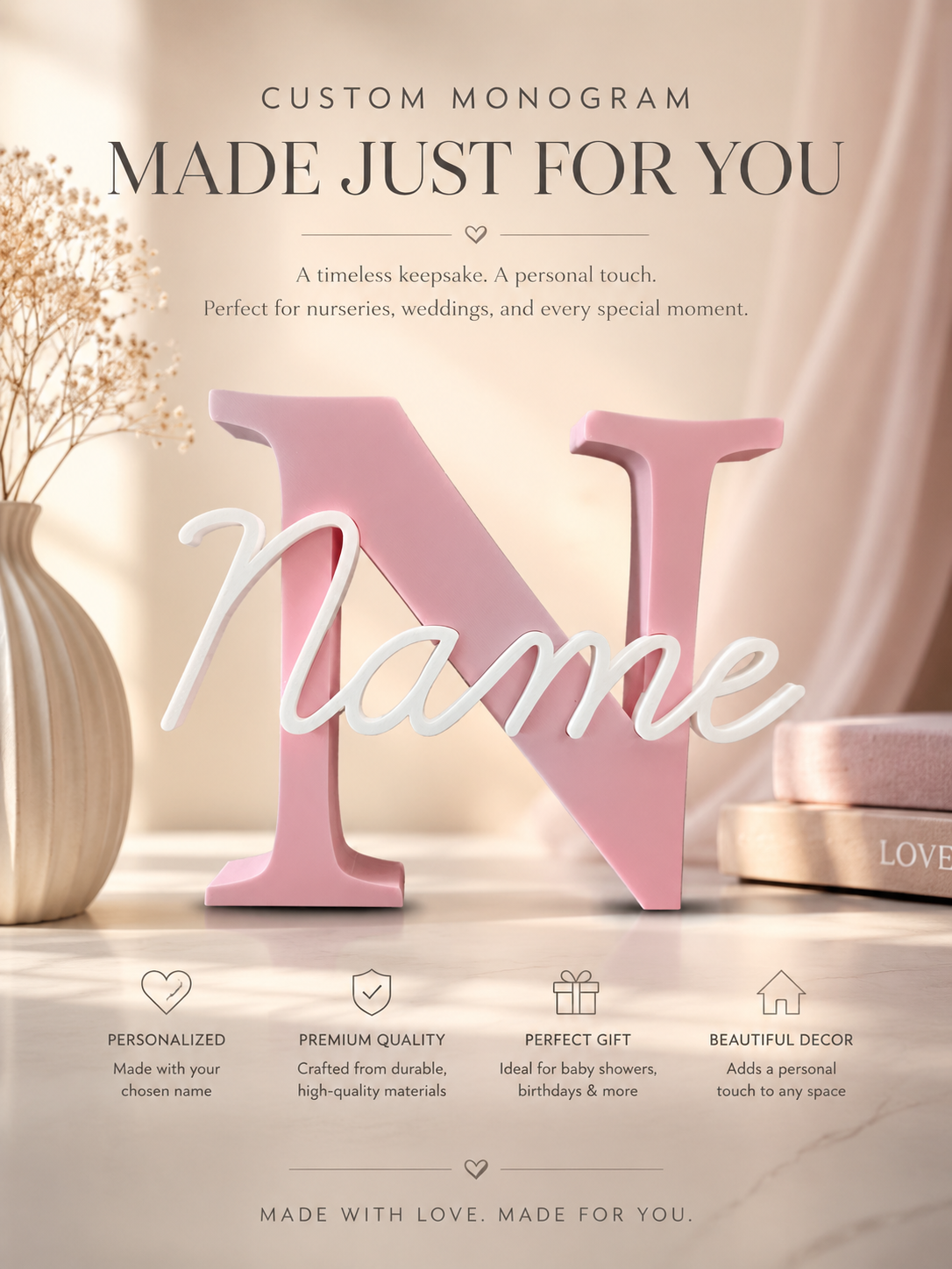 Personalized Name Monogram