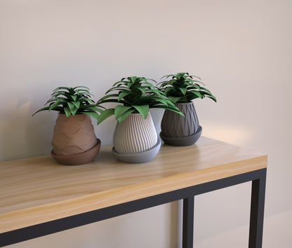 Minimal Planter - Beige