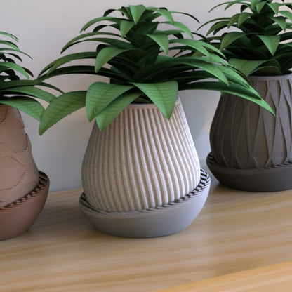 Minimal Planter - Beige
