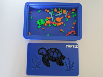 Kids Turtle Puzzle - 3D Printed