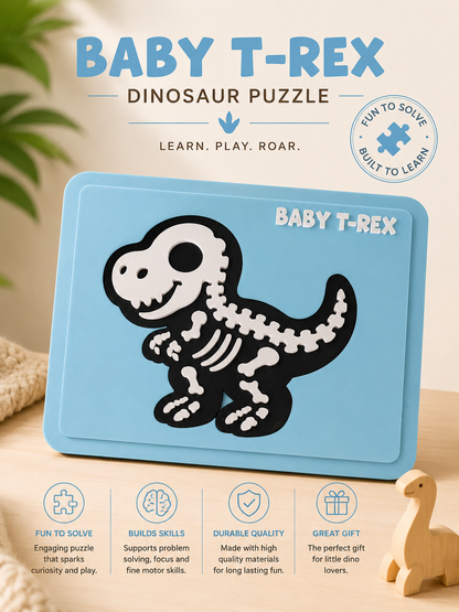 Kids Baby T-Rex Puzzle - 3D Printed