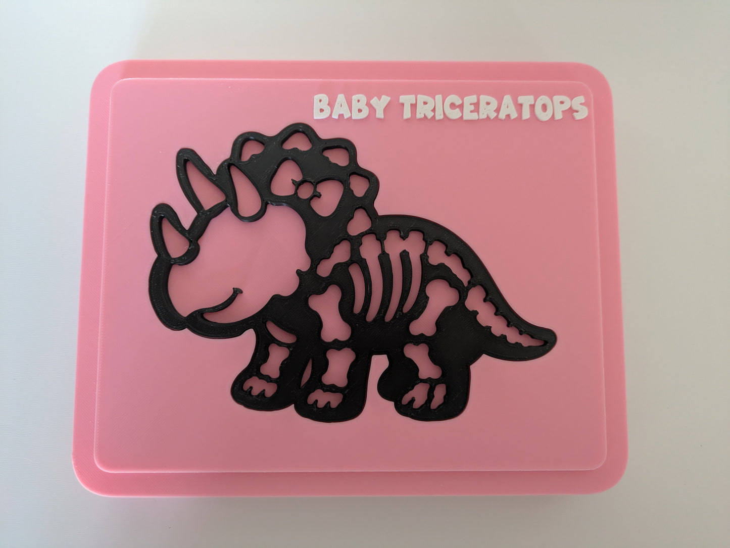 Kids Dinosaur Puzzle - Baby Female Triceratops