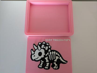 Kids Dinosaur Puzzle - Baby Female Triceratops