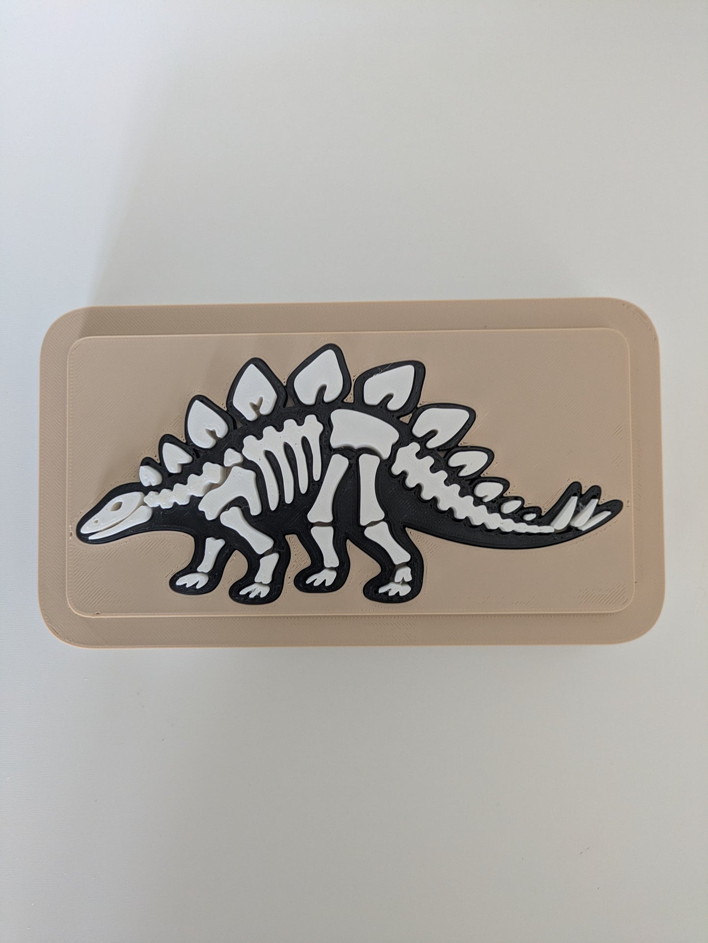 Kids Stegosaurus Puzzle - 3D Printed